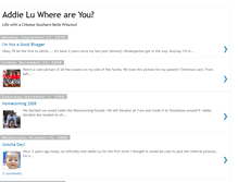 Tablet Screenshot of addieluwhereareyou.blogspot.com
