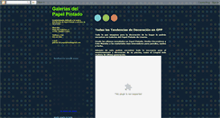 Desktop Screenshot of papelespintadoslinares.blogspot.com