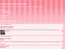 Tablet Screenshot of papelespintadoslinares.blogspot.com