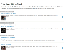 Tablet Screenshot of freeyoursilversoul.blogspot.com