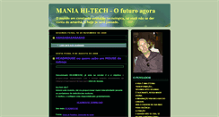 Desktop Screenshot of mania-hitech.blogspot.com