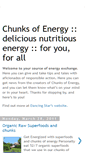 Mobile Screenshot of chunksofenergycomment.blogspot.com