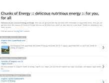 Tablet Screenshot of chunksofenergycomment.blogspot.com