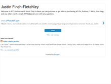 Tablet Screenshot of justinfinchfletchley.blogspot.com