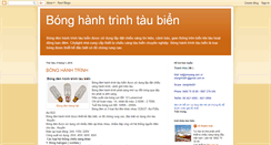 Desktop Screenshot of bongdenhanhtrinh.blogspot.com