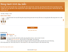 Tablet Screenshot of bongdenhanhtrinh.blogspot.com