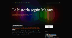 Desktop Screenshot of mannystoria.blogspot.com