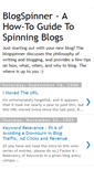 Mobile Screenshot of blogspinner.blogspot.com
