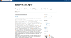 Desktop Screenshot of fosterbetterthanempty.blogspot.com
