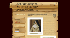 Desktop Screenshot of colegiooficialnuestraseoradelrosario.blogspot.com