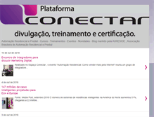 Tablet Screenshot of plataformaconectar.blogspot.com