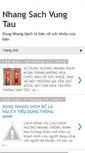 Mobile Screenshot of nhangsach-vungtau.blogspot.com