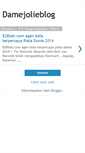 Mobile Screenshot of damejolieblog.blogspot.com