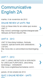 Mobile Screenshot of communicativeenglish2a.blogspot.com