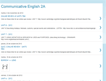 Tablet Screenshot of communicativeenglish2a.blogspot.com