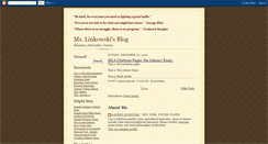 Desktop Screenshot of mslinkowski.blogspot.com