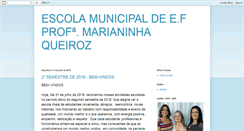 Desktop Screenshot of marianinhaqueiroz.blogspot.com