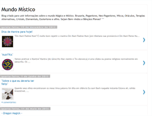 Tablet Screenshot of mundomistico7.blogspot.com