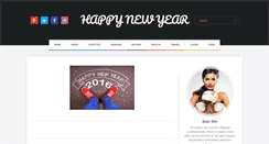 Desktop Screenshot of happynewyear2016hdbestwallpaper.blogspot.com