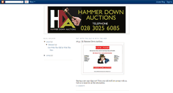 Desktop Screenshot of hammerdownauctions.blogspot.com