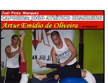 Tablet Screenshot of capoeira-redentor.blogspot.com