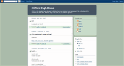 Desktop Screenshot of cliffordpughhouse.blogspot.com