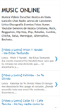Mobile Screenshot of musicalatinaonline.blogspot.com