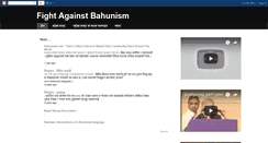 Desktop Screenshot of fightagainstbahunism.blogspot.com