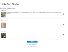 Tablet Screenshot of littlebirdstudio.blogspot.com