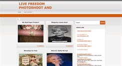 Desktop Screenshot of livethefreedomphotography.blogspot.com