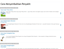 Tablet Screenshot of caramenyembuhkanlipoma.blogspot.com