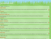 Tablet Screenshot of permainan-anak.blogspot.com