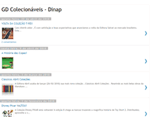 Tablet Screenshot of dinapcolecoes.blogspot.com
