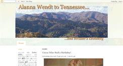 Desktop Screenshot of alanna-wendt-to-tennessee.blogspot.com