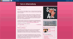 Desktop Screenshot of chefajoburg.blogspot.com