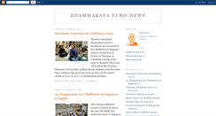 Desktop Screenshot of dhammakaya-euro-news.blogspot.com