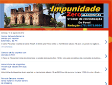 Tablet Screenshot of impunidadezeroalagoinhas.blogspot.com