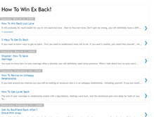 Tablet Screenshot of how-to-win-ex-back-blog.blogspot.com