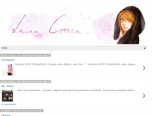 Tablet Screenshot of lauraacorrea.blogspot.com