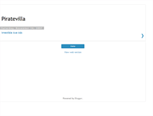 Tablet Screenshot of piratevilla.blogspot.com