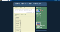 Desktop Screenshot of historiaeconomicaysocialdevenezuela.blogspot.com