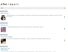 Tablet Screenshot of apartapart.blogspot.com