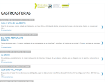 Tablet Screenshot of gastroasturias.blogspot.com