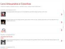 Tablet Screenshot of lene-leneartesanatoecoisinhas.blogspot.com