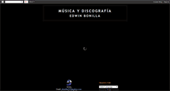 Desktop Screenshot of musicaedwinbonilla.blogspot.com