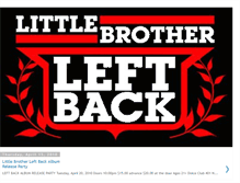 Tablet Screenshot of littlebrotherleftback.blogspot.com