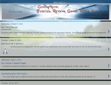 Tablet Screenshot of gamingnorm.blogspot.com