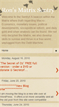 Mobile Screenshot of matrixsentry.blogspot.com