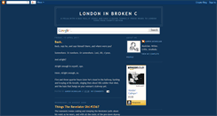 Desktop Screenshot of londoninbrokenc.blogspot.com