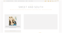 Desktop Screenshot of mysweetandsouth.blogspot.com